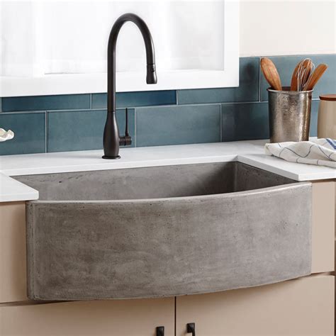 Kitchen sinks are too heavy to mount directly to the concrete, so special preparations must be made. Never Let Anyone Tell You That Farmhouse Sinks Can't Be ...