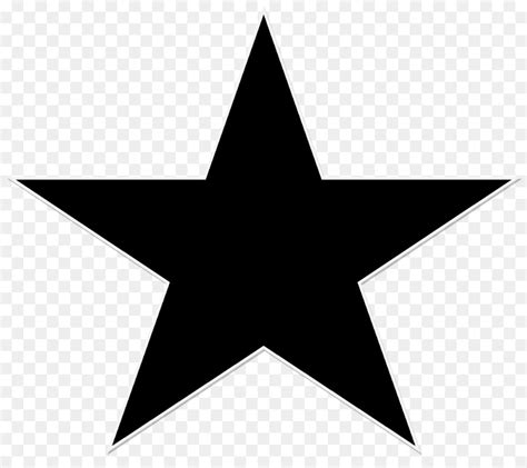 Estrela Blackstar Preto Png Transparente Grátis