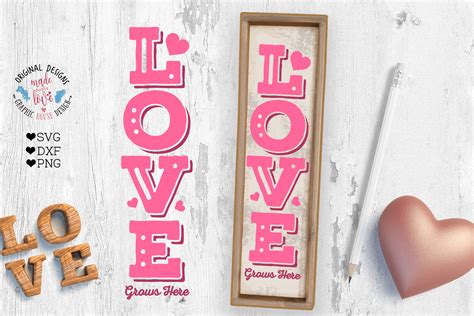 Check spelling or type a new query. Love Valentines Porch Sign Cut File (200286) | SVGs ...