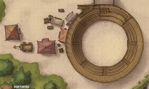 Arena Battlemap 35x21 Rbattlemaps