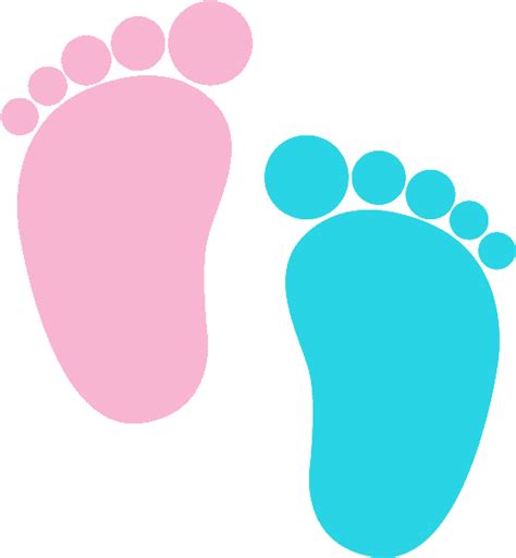 Download Baby Feet Png Gender Reveal Clip Art Transparent Png