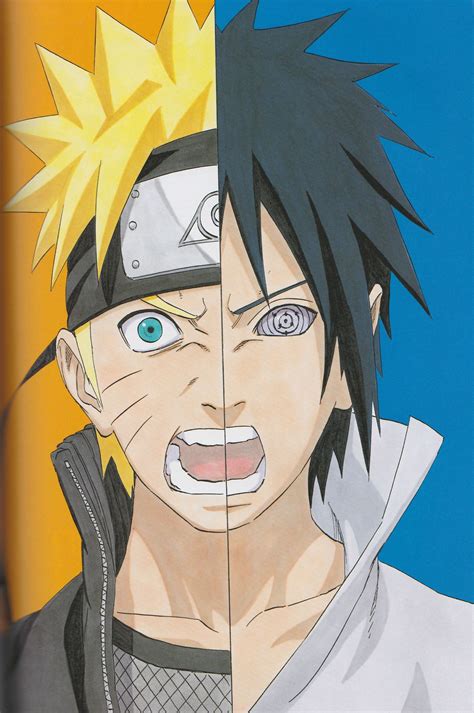 Naruto And Sasuke Yell Art Wallpaper Aiktry