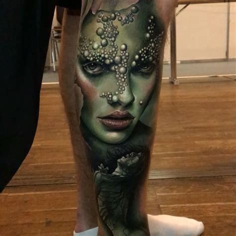 Samantha Barber Award Winning Tattoo Leg Sleeve Tattoo Tattoos Body