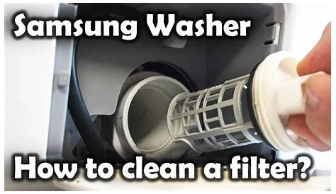 How to Clean Samsung Washer filter | Clean Samsung Washing Machine