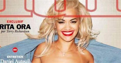 Rita Ora Poses Topless On Cover Of French Magazine Lui In Her Most Naked Photoshoot Yet Pics