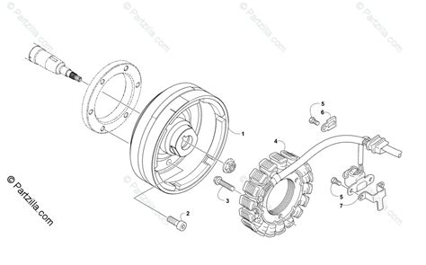 Shop the best selection of arctic cat atv parts at dennis kirk for the lowest prices. Arctic Cat ATV 2010 OEM Parts Diagram for Magneto Assembly ...