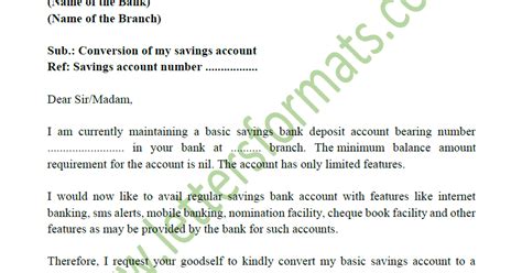 Customers must have a minimum monthly average balance (mab) of rm20,000 and does not perform more than 3 debit. Draft Letter to Bank to Change Zero Balance Account to Normal