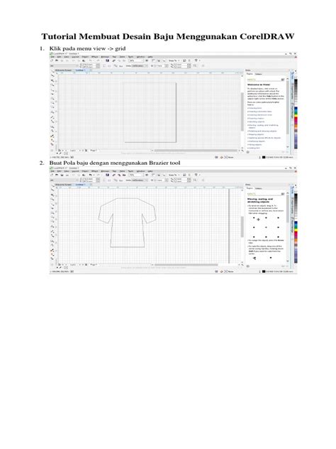 Tutorial corel draw x7 membuat baju untuk pemula. Download Tutorial Membuat Desain Baju Dengan Corel Draw ...