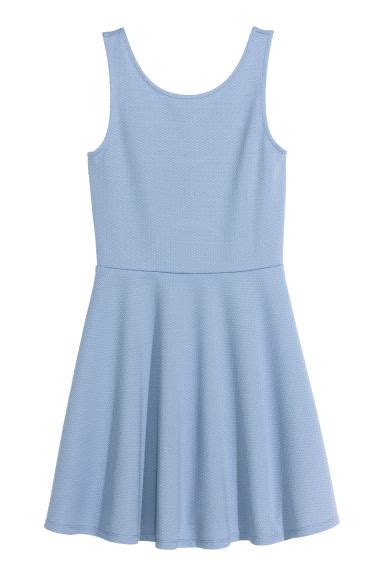 Sleeveless Jersey Dress Light Blue Ladies Handm Gb