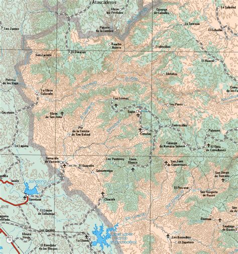 Mapa Guia De Durango