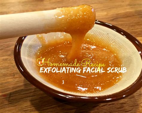 Homemade Recipe For Facial Exfoliate Photos
