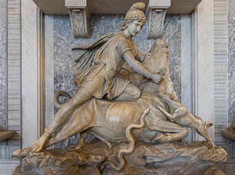 Remembering Mithras Statue Vatican Museums Mythology