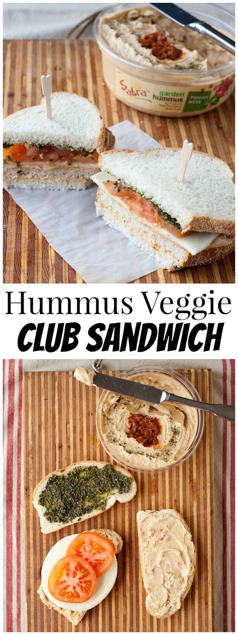 Veggie Hummus Sandwich Laura Fuentes