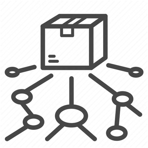 Business Center Distribute Distribution Strategy Icon
