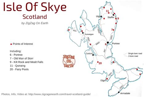 20 Things To Do In Skye Island Scotland Photos Info Isle Of Skye Map