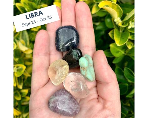 Libra Birthstone Zodiac Crystals Set Balance The Holistic Hamper