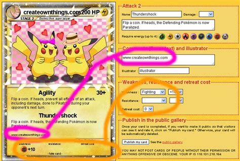 Make Your Own Pokemon Card