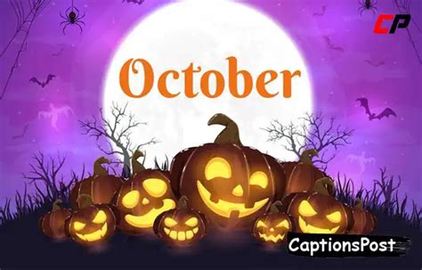 230 Best October Captions For Instagram Funny Cute