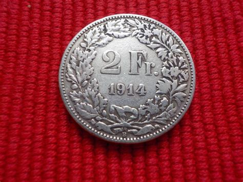 Ein wichtiges kriterium beim kauf sind die bewertungen der anderen kunden. 2 Fr 1914 SCHWEIZER SILBER Münze | Kaufen auf Ricardo
