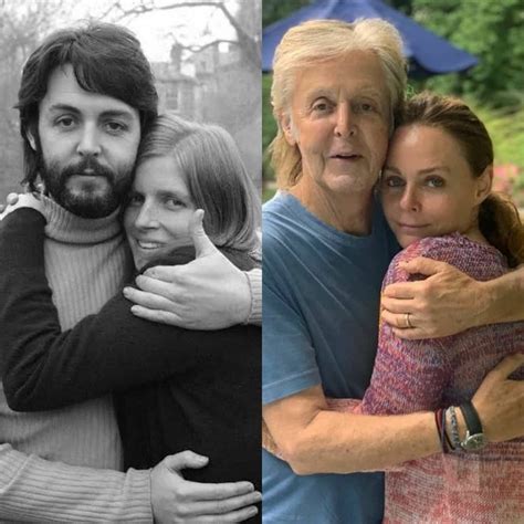 Paul Mccartney With Linda Mccartney And Later With Daughter Stella