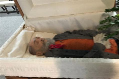 Charles Manson Final Picture Revealed At Funeral Before