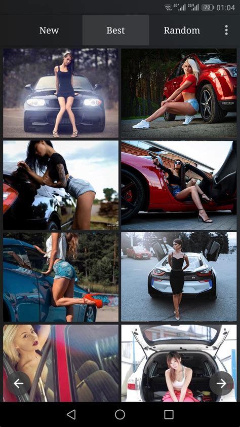 Sexy Car Girls Wallpapers Hd 4k Car Super Model สำหรับแอนดรอยด์
