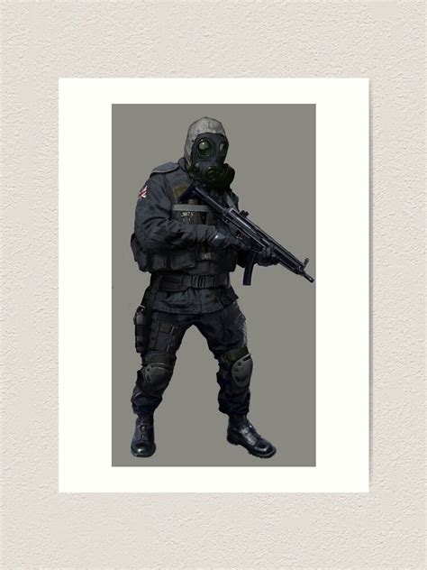 Sas British Special Forces Art Print For Sale By Tomfarrant Redbubble