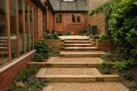 The staircase also helps obscure the minimalist outdoor shower, enhancing privacy without block the view. Minimalist Garden Style For Beautiful House #16311 | Garden Ideas