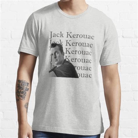 Jack Kerouac Portrait T Shirt For Sale By Beatnikbaby Redbubble