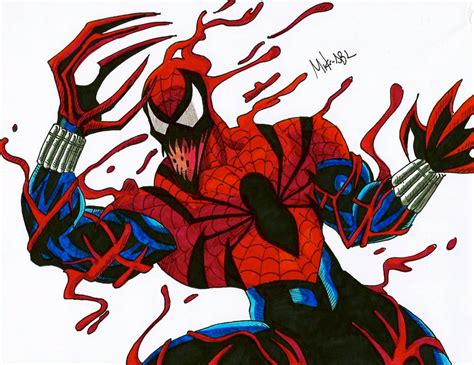 Spider Carnage By Mikees On Deviantart