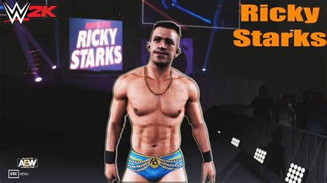 Wwe 2k Mods Ricky Starks Aew Entrance Finisher Signature And Victory