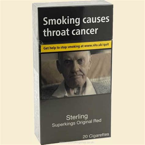 Sterling Superkings Original Red 1 Pack Of 20 Cigarettes