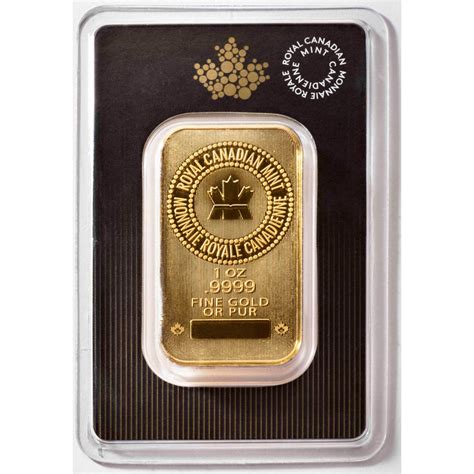 1 Oz Royal Canadian Mint Gold Bar Aa Gold Traders