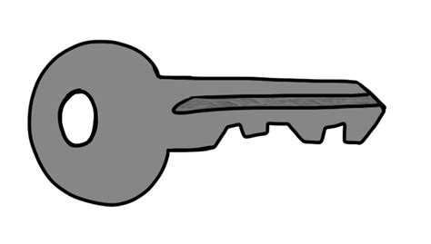 Clipart key colored, Clipart key colored Transparent FREE for download