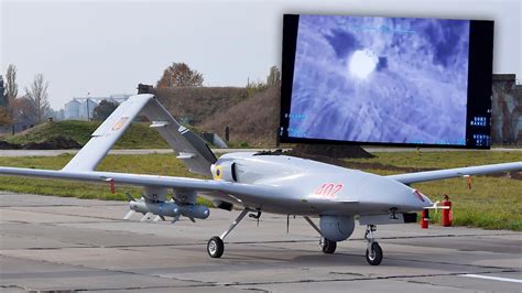 Ukraine Strikes Russian Backed Forces Using Turkish Made Tb2 Drones For