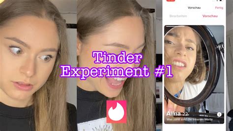 Tinder Experiment 1 Alina Khani Youtube