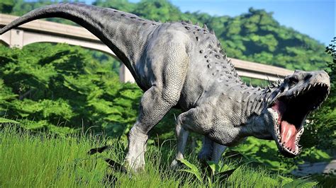 Por Fin El Primer HÍbrido Del Parque Por Fin La Primera Indominus Rex En Jurassic World