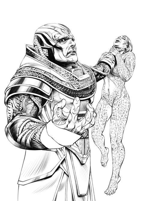 X-men coloring pages to download and print for free