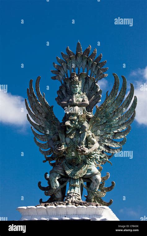Indonesia Asia Bali Island Garuda Statue Monumental Artistic