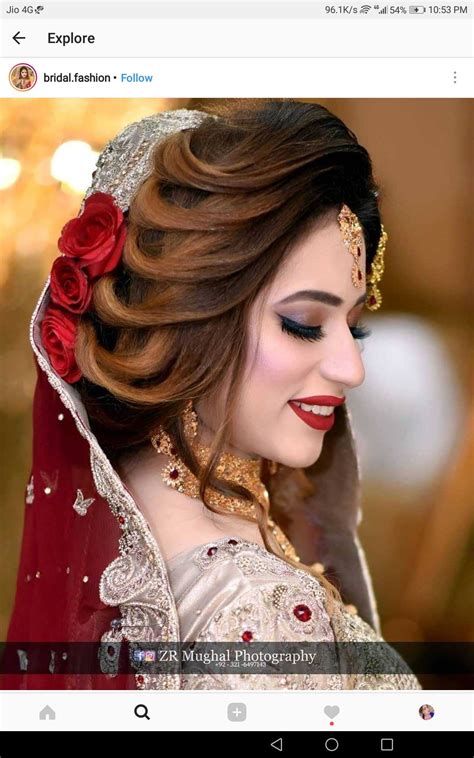 pakistani bride hairstyle bridal hairstyle indian wedding pakistani bridal makeup bridal hair