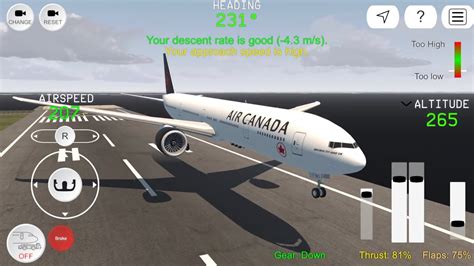 Rc Fs Advanced Flight Simulator Unlock Air Canada B777 New Game Play