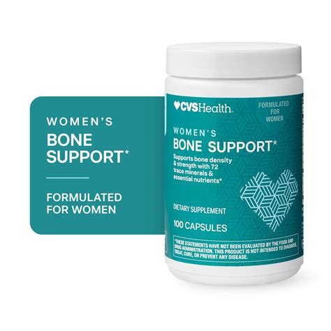 CVS Health Women's Bone Support Capsules, 100 CT