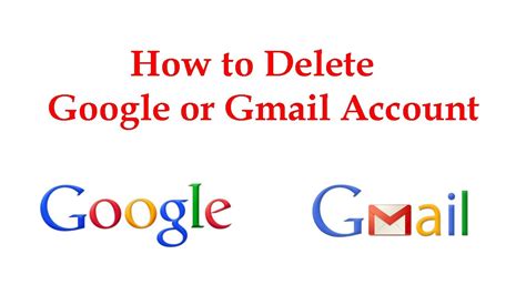 Start with the quick video screencast below or dig into the written tutorial instructions that follow. How to Delete a Google or Gmail Account - YouTube