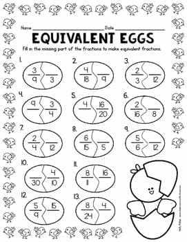 Spring Math Worksheets: 4th Grade Spring Math Review ...