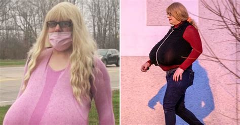 Just In Trans Teacher With Z Cup Prosthetic Breasts Returns To School