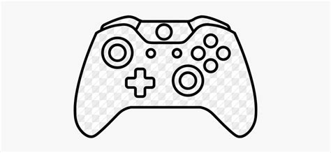 Xbox Controller Line Drawing Draw Free Transparent