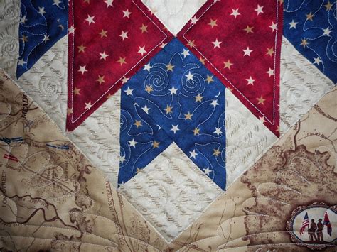 Civil War Quilt Made By Kim Marsh Quilted By Dlq Flickr