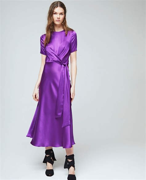 Topacio Long Silk Dress