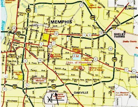 Wrcm Memphis Area Mapsdirections