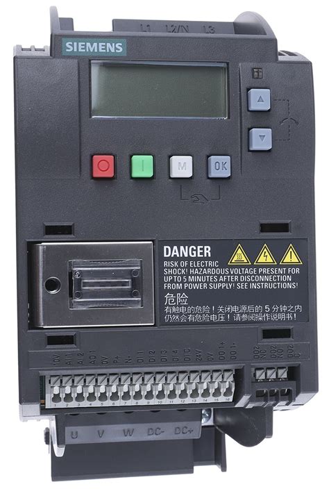 6sl3210 5be21 5cv0 Siemens Sinamics V20 Inverter Drive 3 Phase In 0